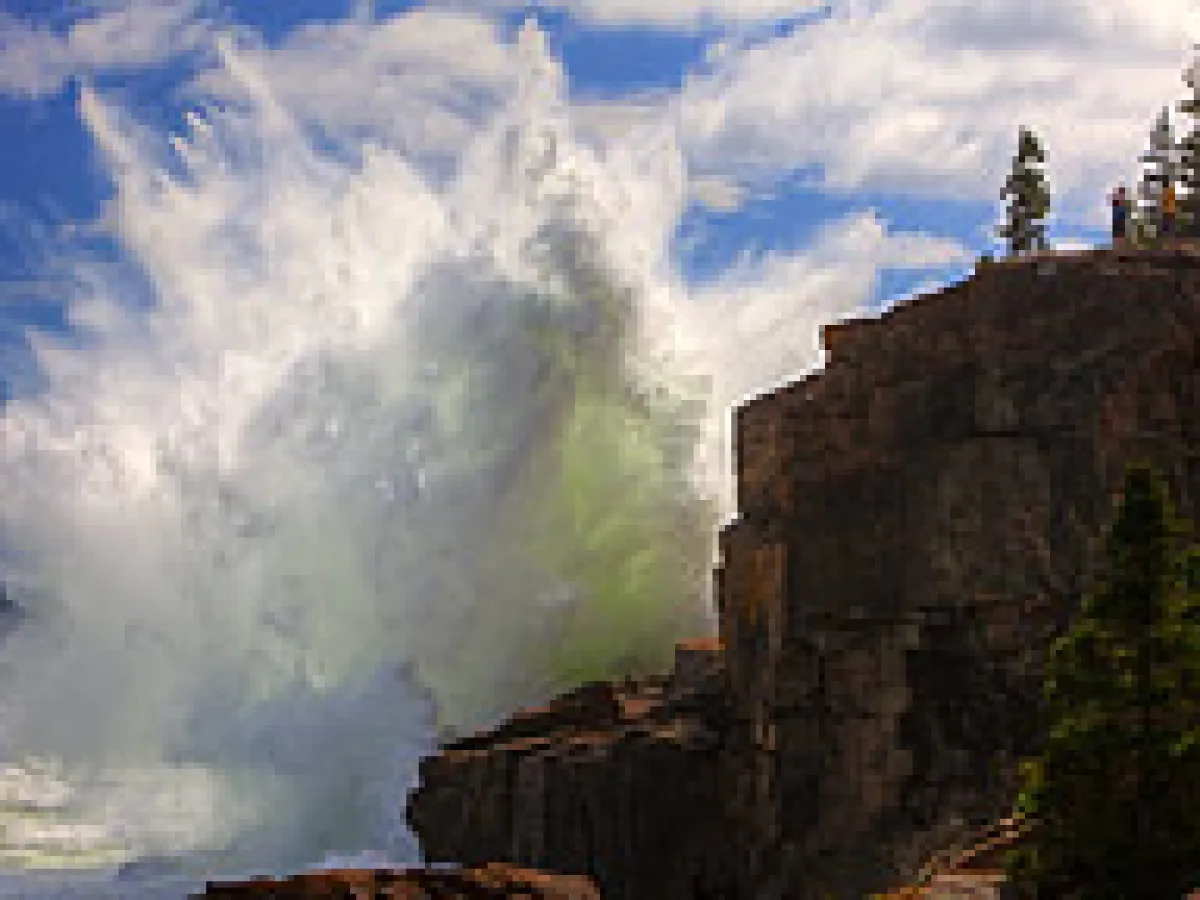 a view of a mountain