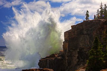 a view of a mountain