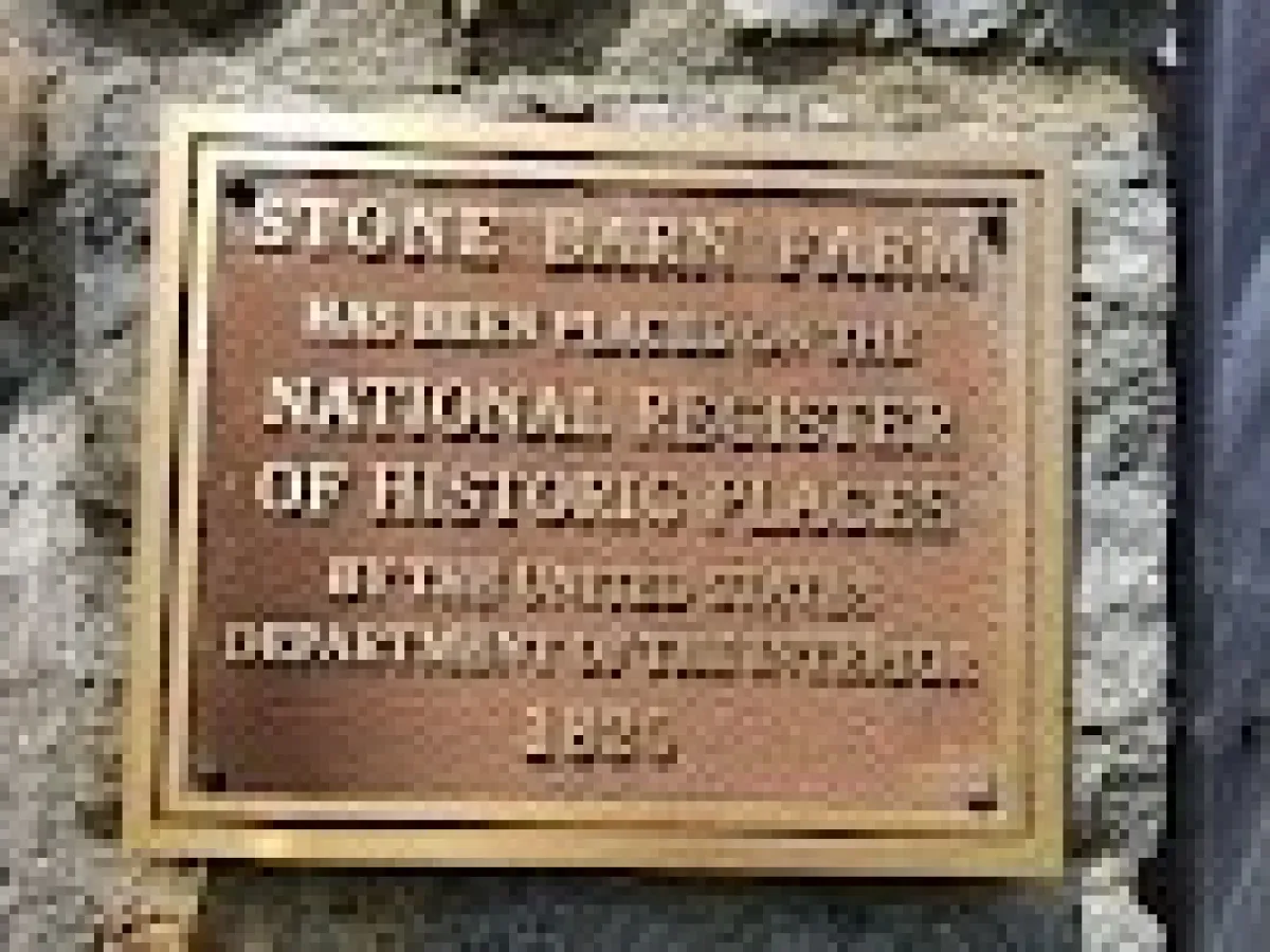 a plaque on a wall